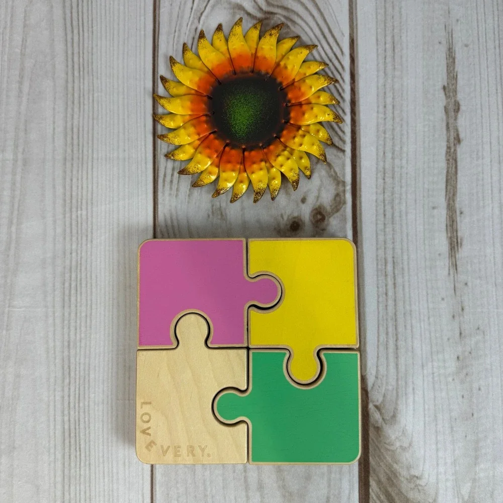 Lovevery Chunky Wooden‎ Jigsaw Puzzle Toy